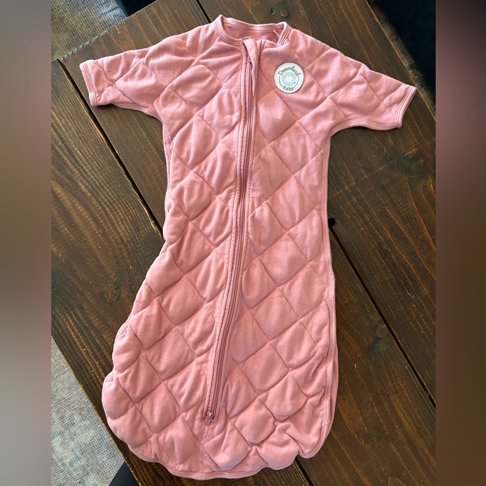 Dreamland Baby Pink Weighted Sleep Sack. Like new!